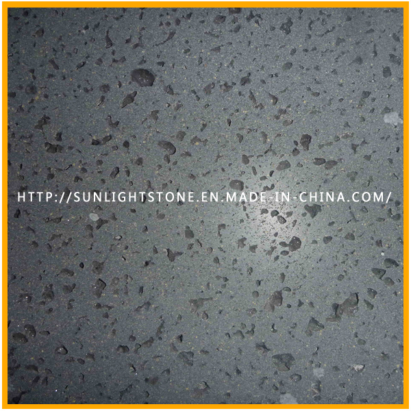 Sawn Cut/Honed Surface Black Basalt for Paving Stone, Cubestone