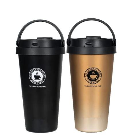 Эко-кружка из нержавеющей стали, 500 мл