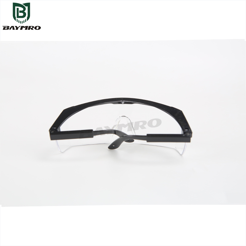 Clear Scratch Resistant Wrap-Around Lenses Side Shields Impact-Resistant Glasses En166