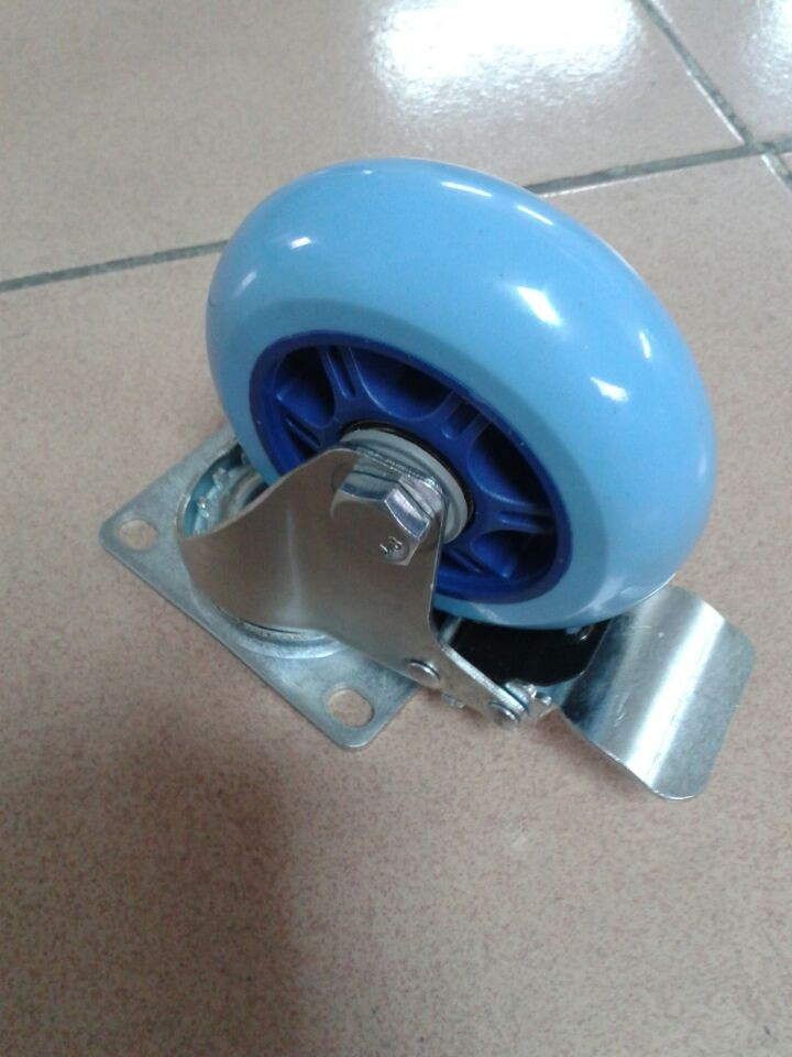 Fixed Direction Horizontal Plug Stem Break Caster