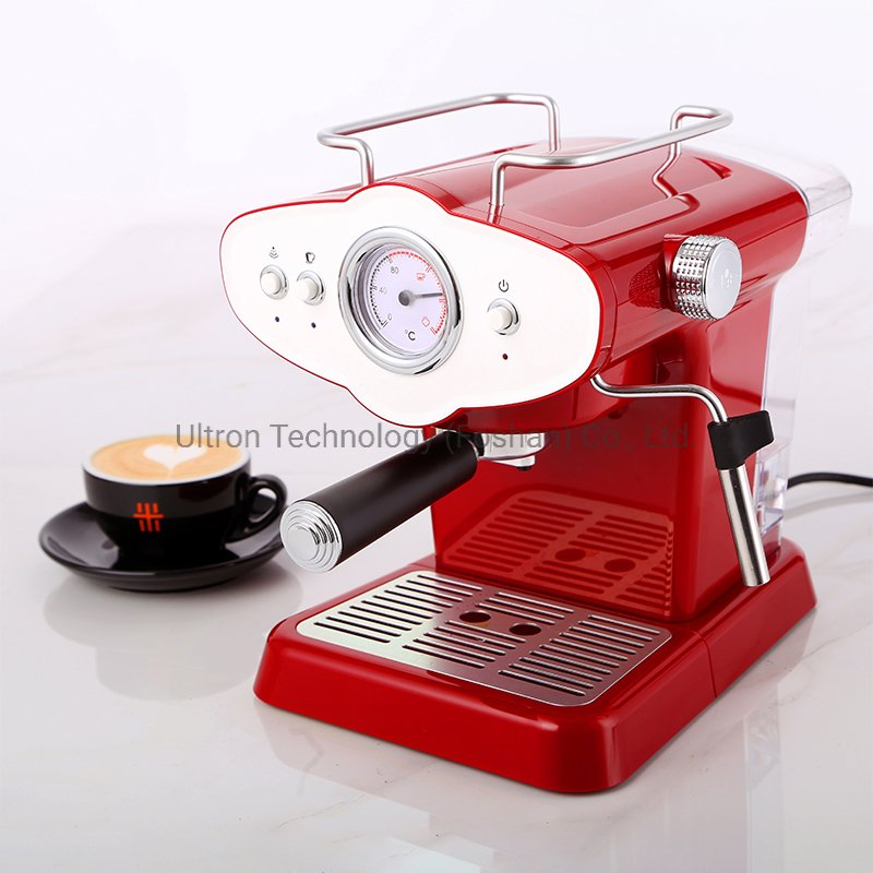 15bar Compact Espresso Machine Espresso and Cappuccino Coffee Maker with Milk Frother Wand