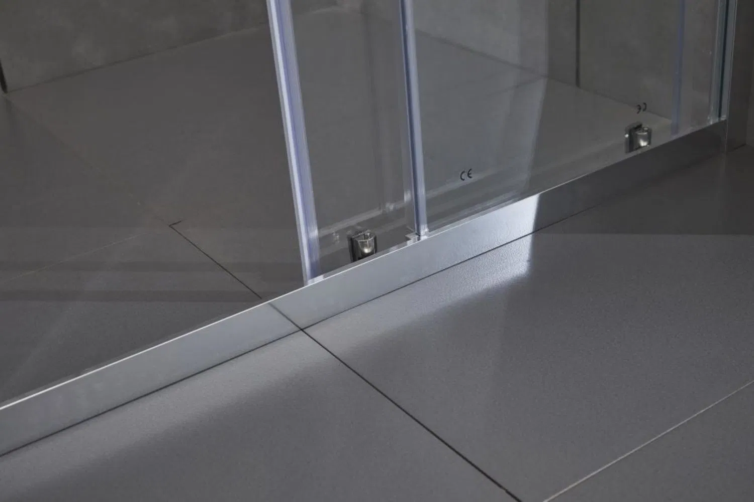 Adjustable Aluminum Frame Shower Enclosure Glass Shower Doors