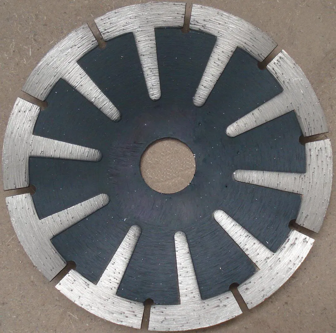 Concave Turbo Blade for Stone Cutting