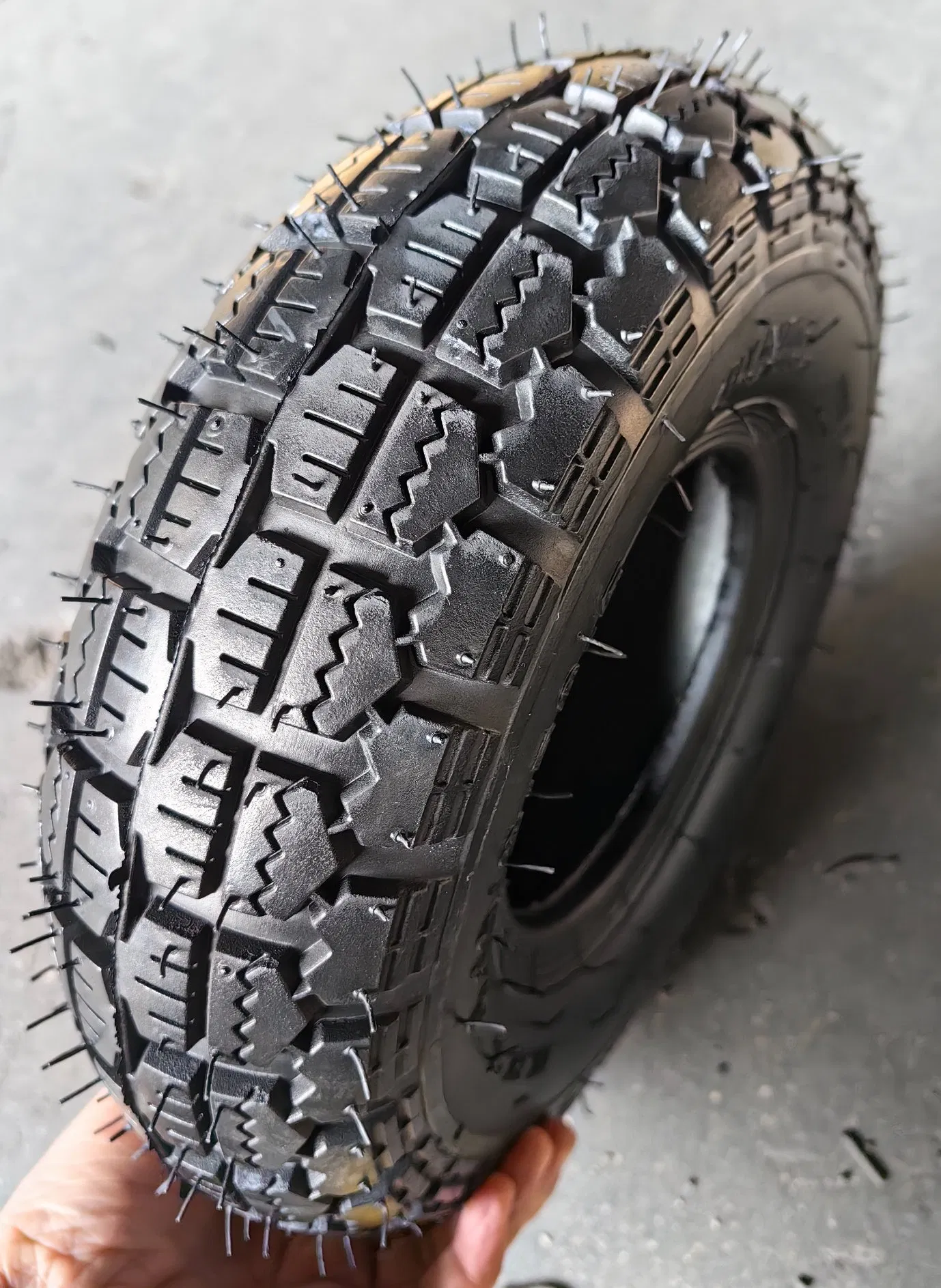 12 Inch Tube Tire Wheel Tyres 4.10 / 3.50-5 Thickened Tyre for Go-Kart