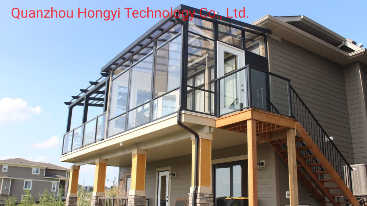 Aluminium Octagonal Aluminum Octagon Winter Garden Sun Room Glass Green House Sunroom Conservatory Manufacturer