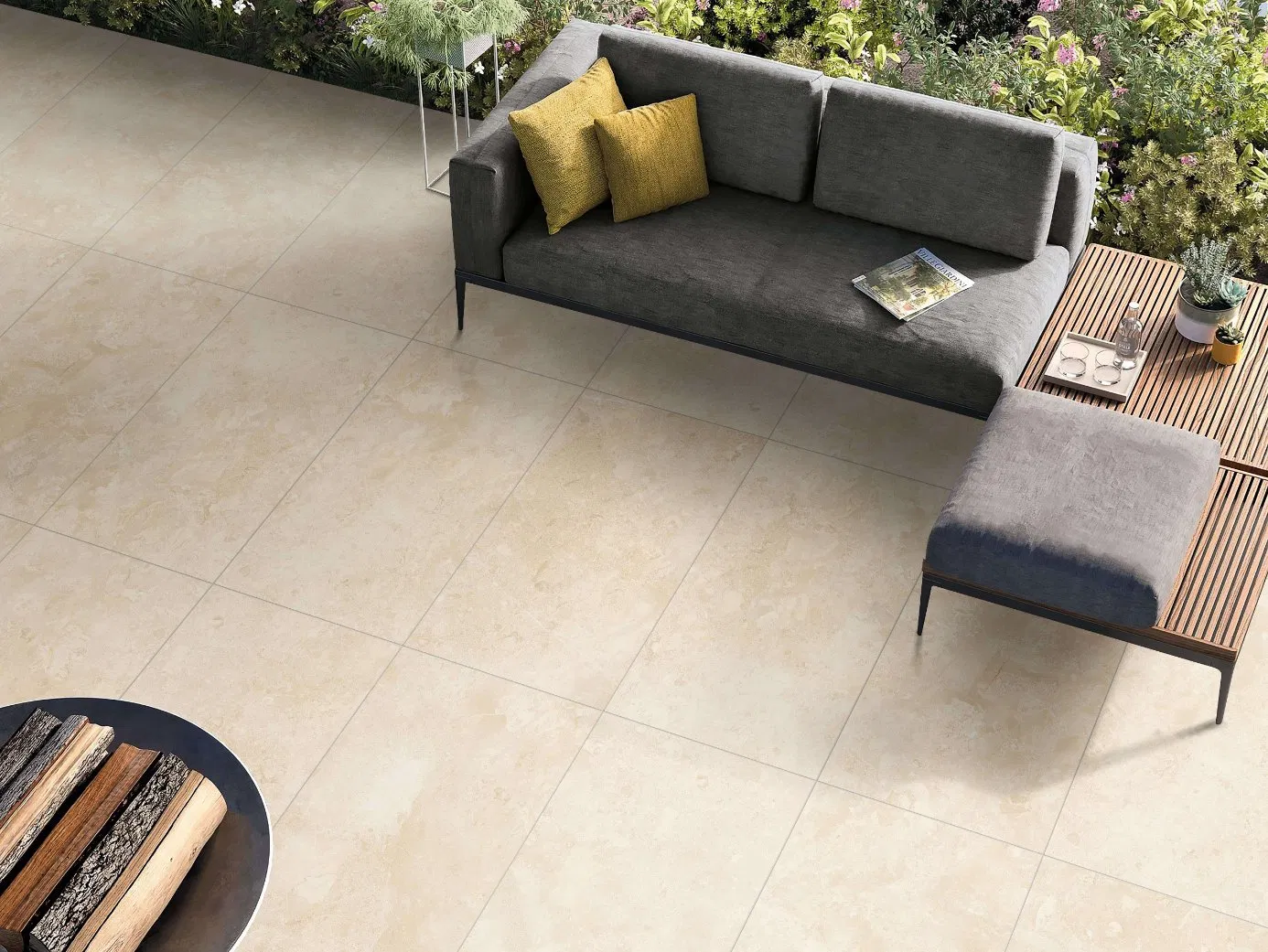 Плитка напольная антискользящая R11 Outdoor Stone Tile