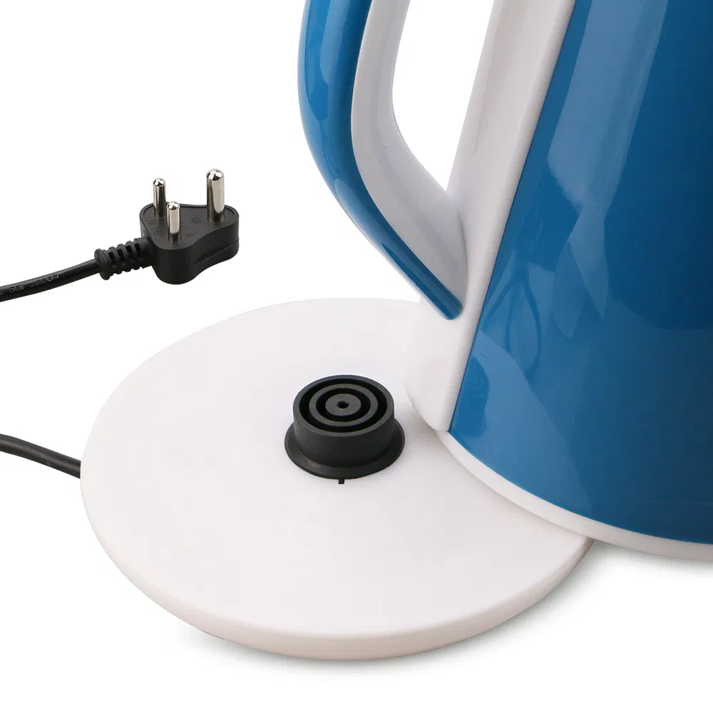Hot water tea Household 2.3L Blue Portable Electric Kettle
