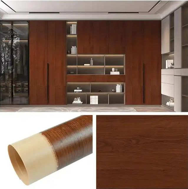 Changyuan Sheets Base Wood Furniture Skin Door Skin Decorative Material Film Laminate Veneer Paper