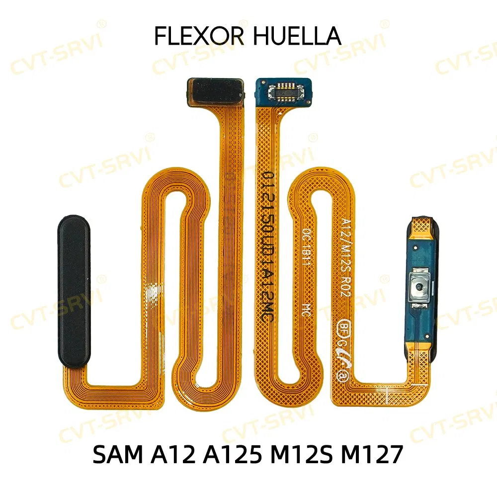 Шлейф сканера отпечатков пальцев для Samsung A12/A125/A12s/A127/A22 5G/M12s