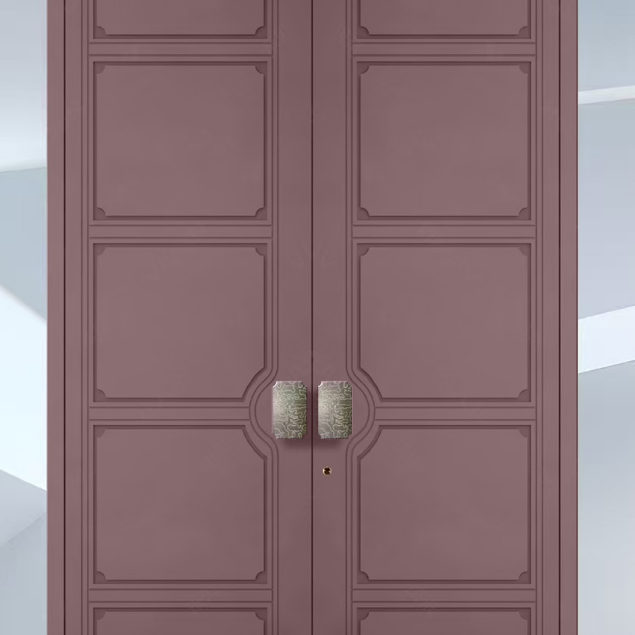 Stable Luxury Entry Front Door with Glass Cast Aluminium