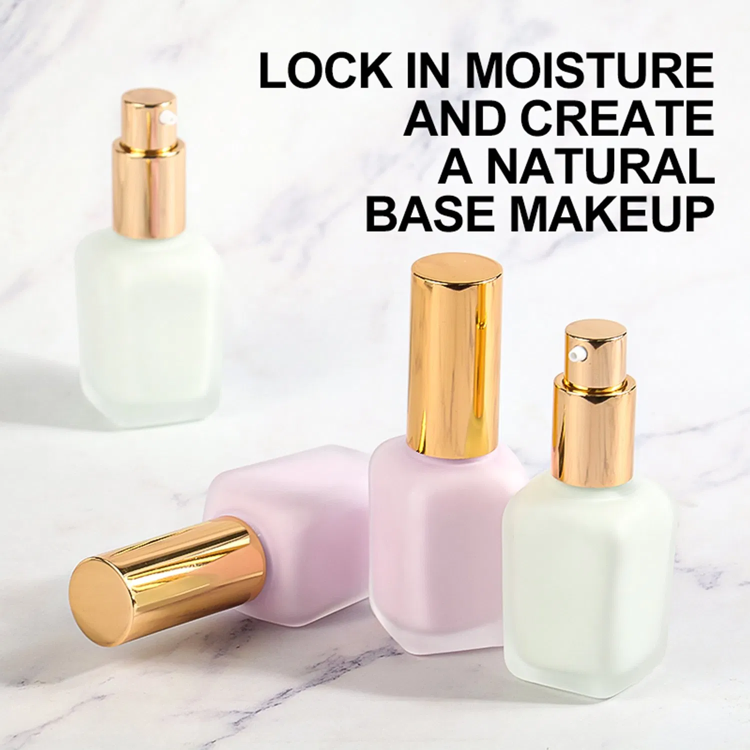 SPF 35 PA++ Natural Waterproof Face Whitening Foundation Makeup Isolation Cream Makeup Base Face Primer