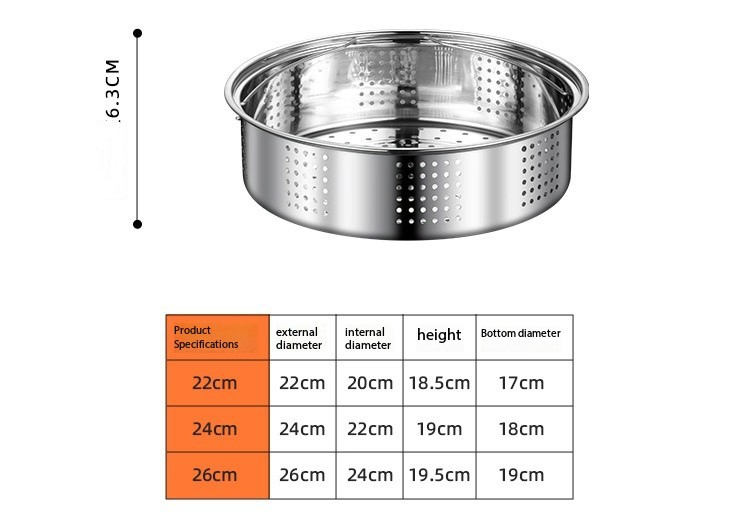 Stainless Steel Cooking Pot Sets Large-Capacity Soup Pots Kitchen Stock Pot Cookware