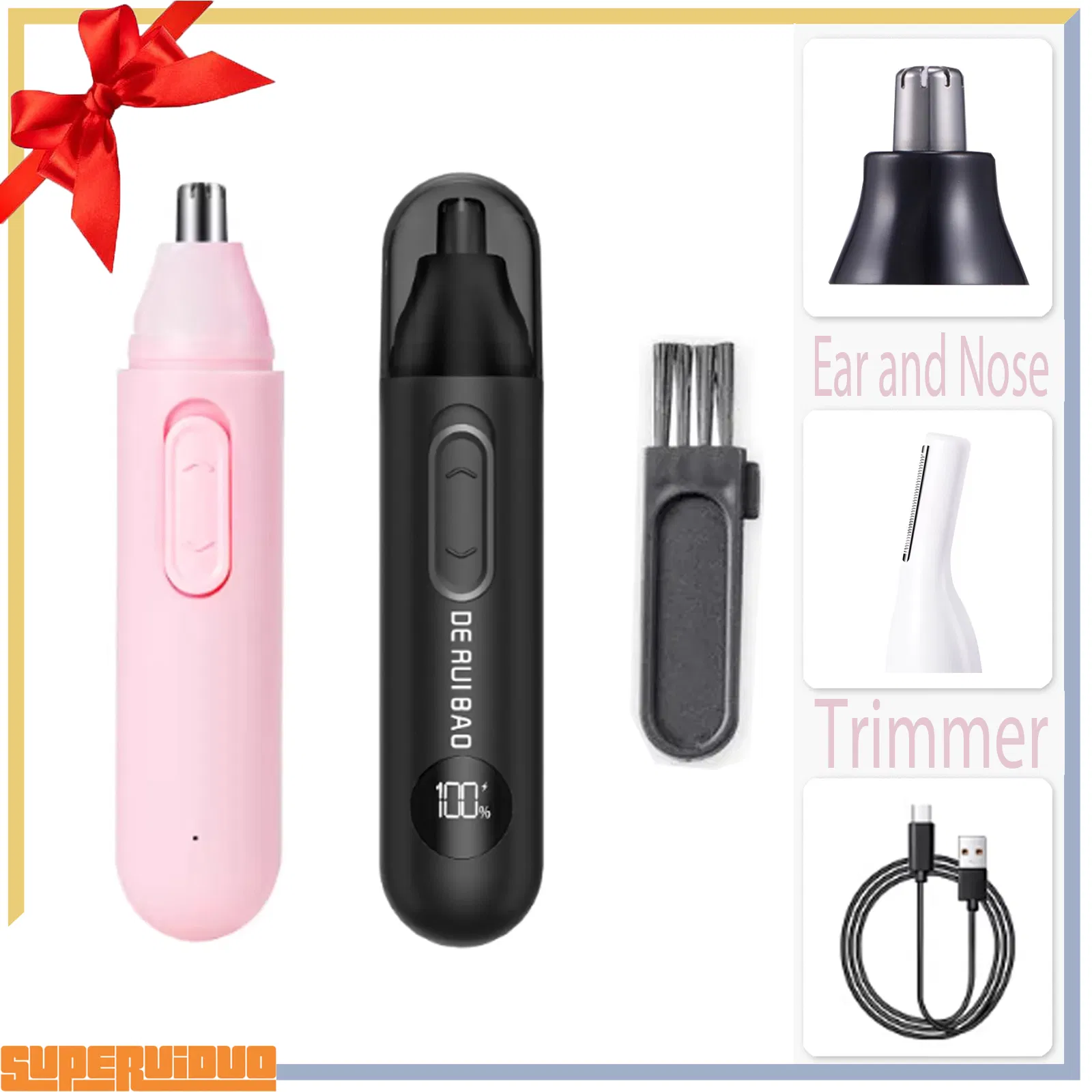 High Precision Micro-Cutter Head Nose Hair Trimmer