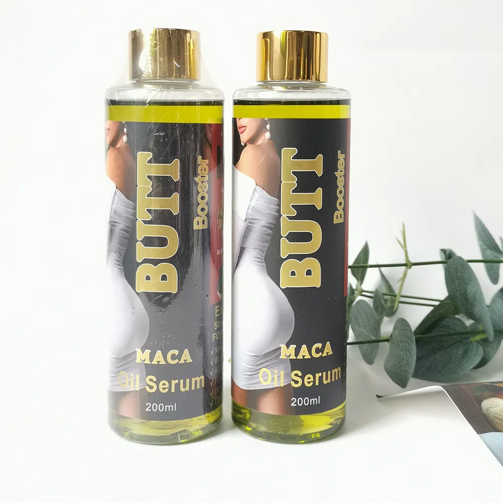 Big Top Quality 100% Natural High Quality Beauty Enhancement Customized Butt Enlargement Booty Booster Butt Oil