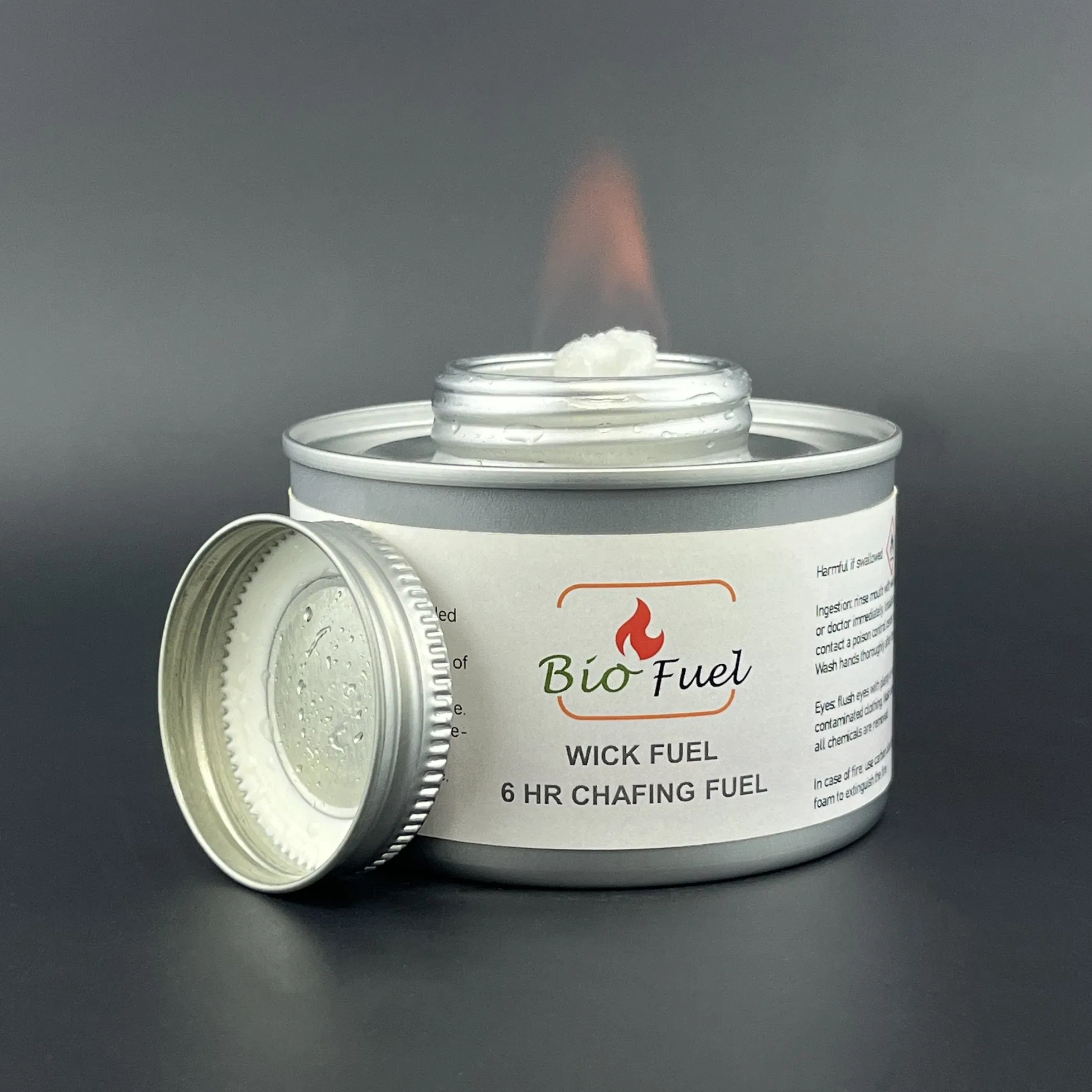 Fast Selling Tinplate Canned Wick Chafing Fuel