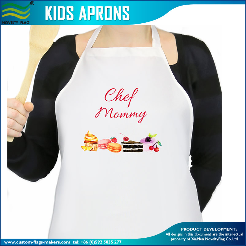 Custom Design 100% Cotton Kitchen Aprons (B-NF30F19002)