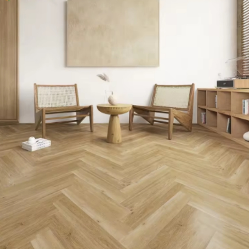 Luxury Spc Wooden Panel for Floor Flooring 8mm Waterproof New Hotel Flooring