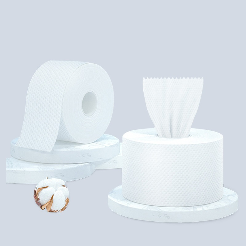 Customized Disposable 100% Cotton Soft Face Cleansing Towel for Skin Care