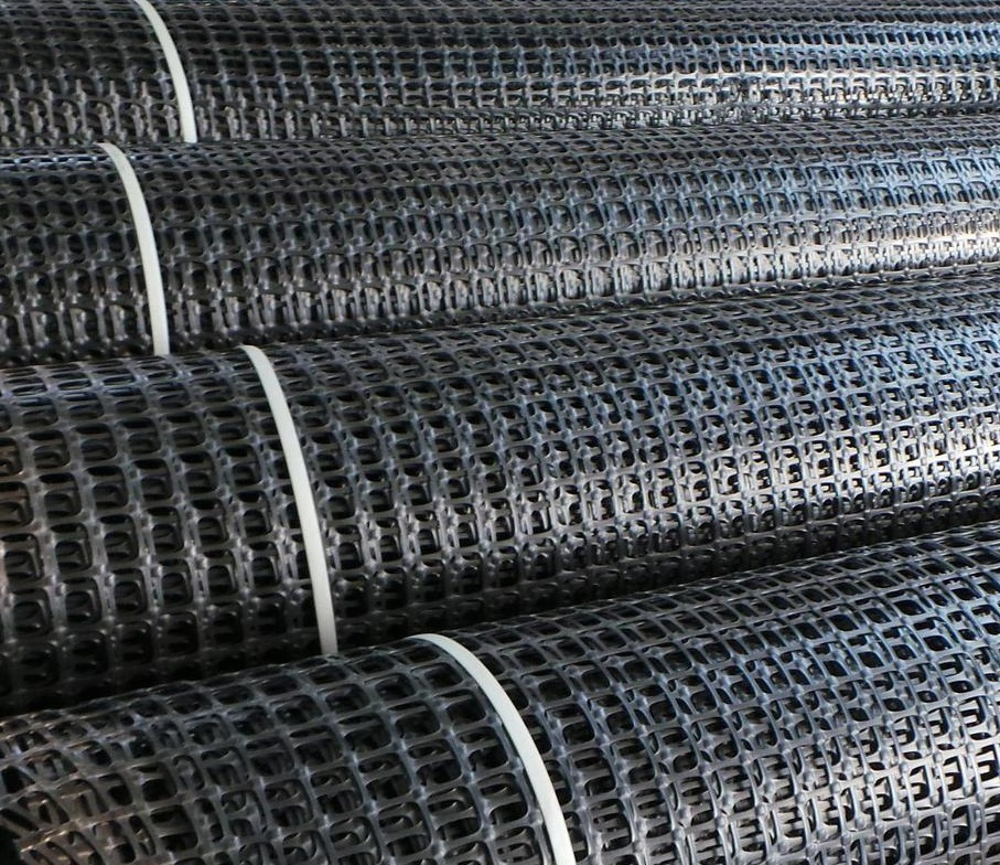 High-Quality China Geogrid - PP Biaxial & Uniaxial Geogrid for Road Construction, Soil Stabilization, Retaining Walls & Civil Engineering Projects