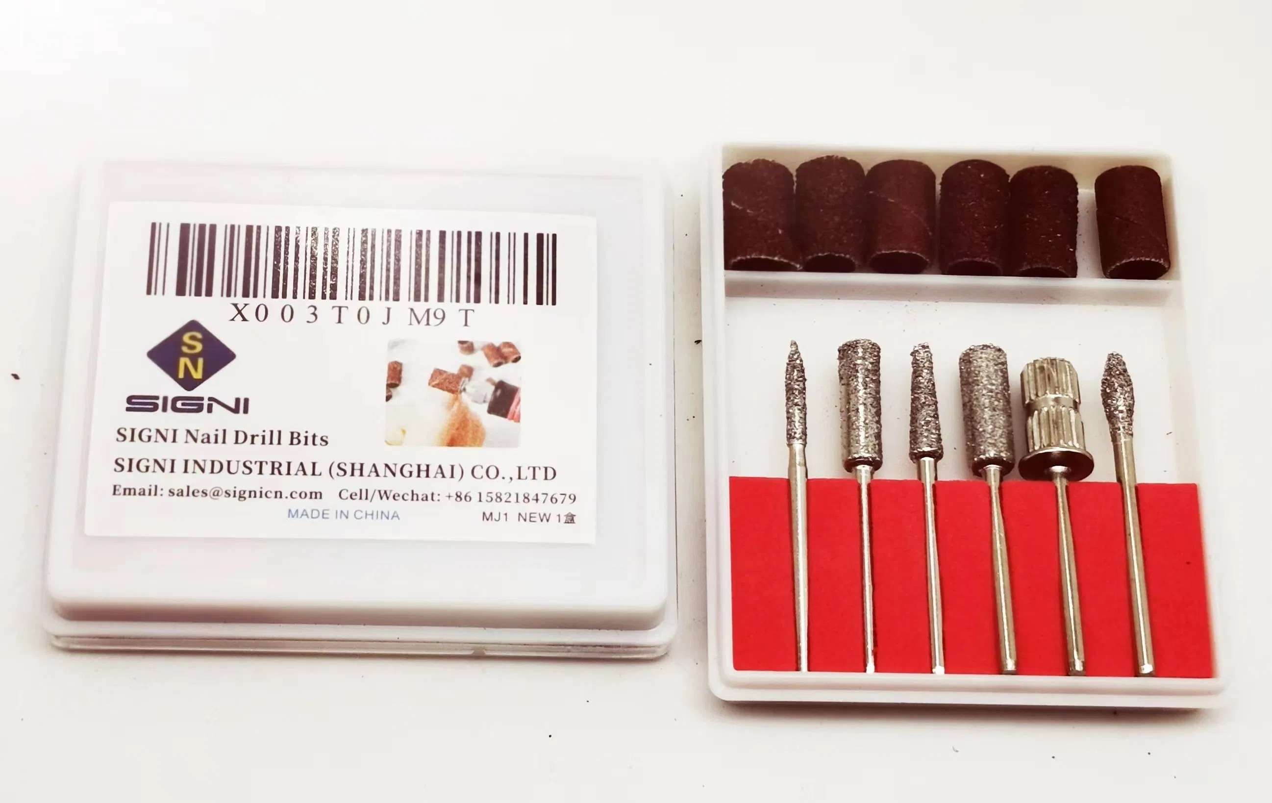 Nail Art Drill Bit Set for Acrylic/Gel Nails – Salon Professional Use