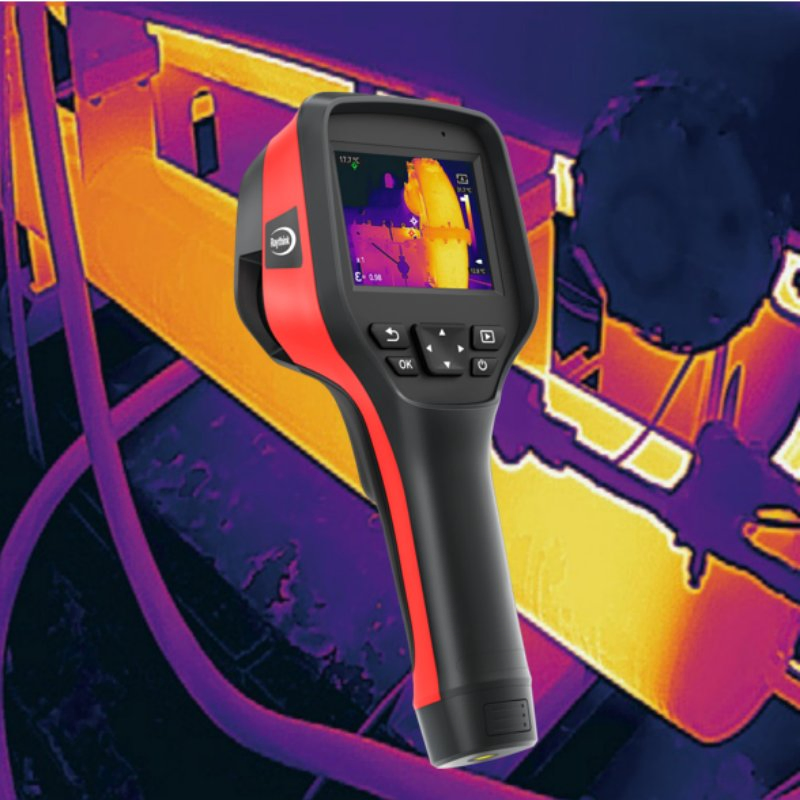 High Thermal Sensitivity Infrared Thermal Imaging Detector with Precise Temperature Measurement Algorithms