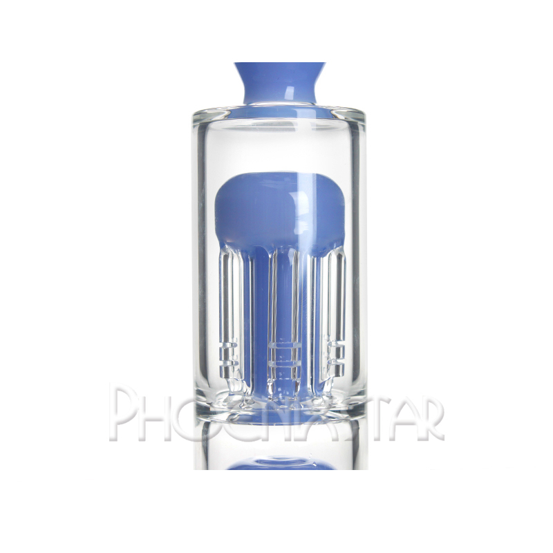 Phoenixstar 10 Inches Nectar Collector Kit Bubbler Titanium Nail Wax Dish Stainless steel Clip Glass Smoking Water Hookah Pipe Accessories with Gift Box