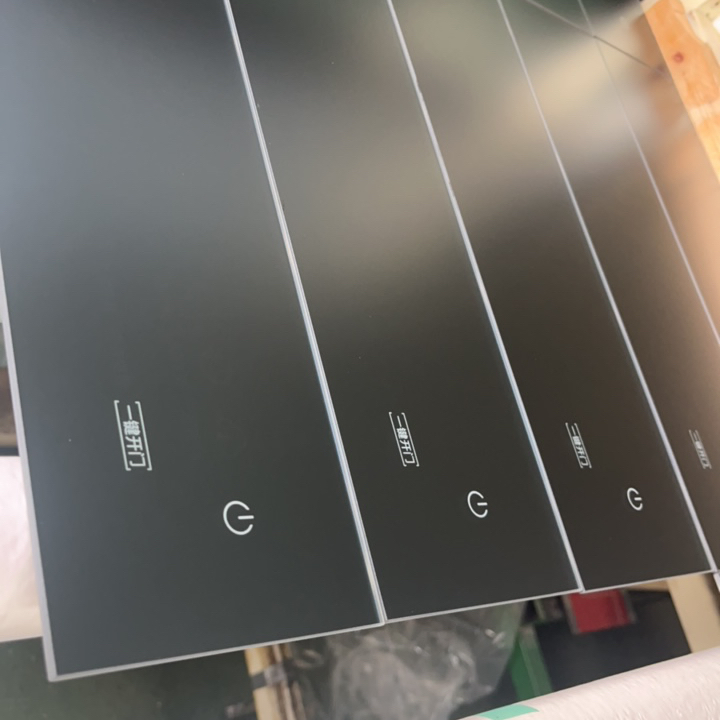 Elegant Premium Tempered Glass for Hooks AC Cover Panel
