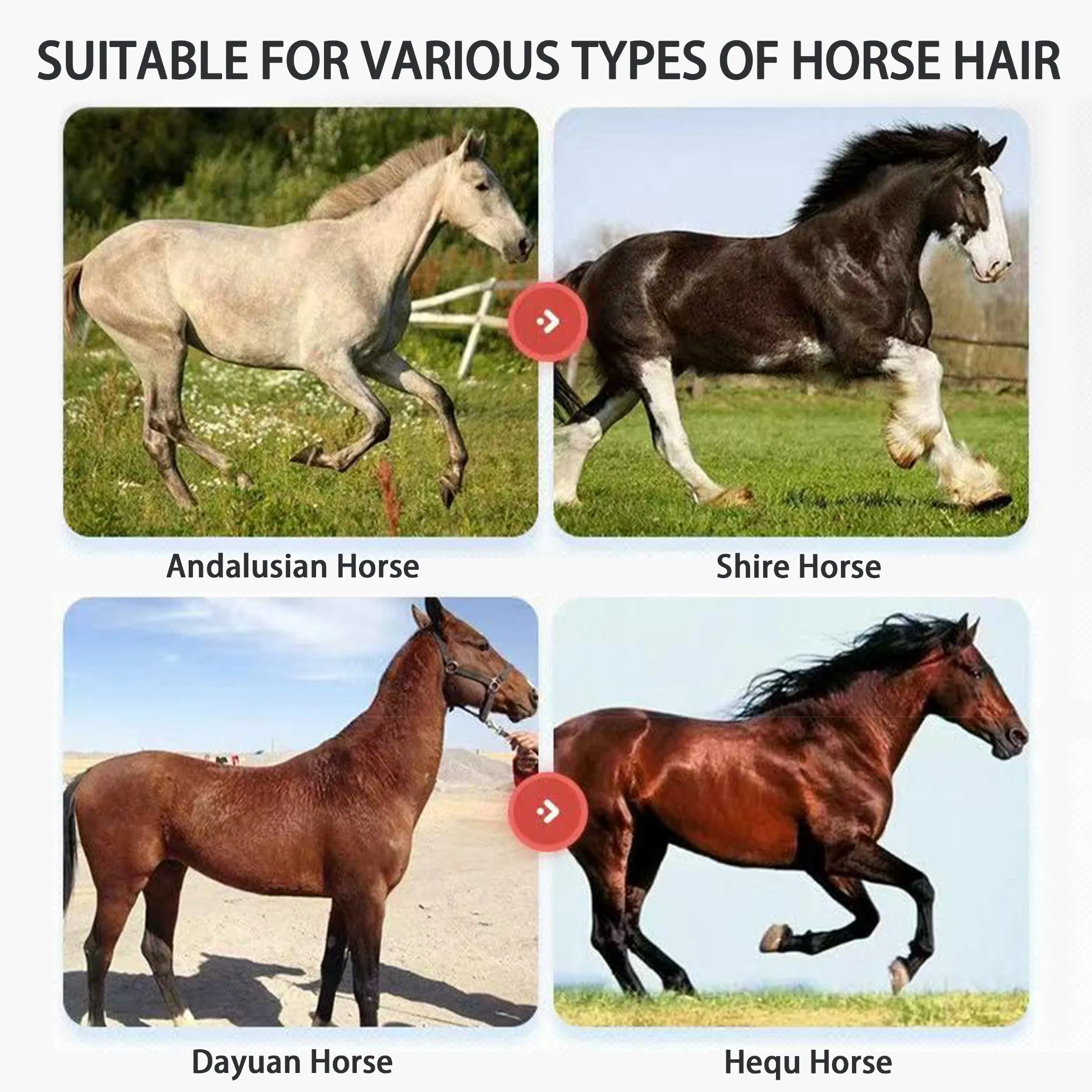 Электрические ножницы Wosai для стрижки шерсти животных