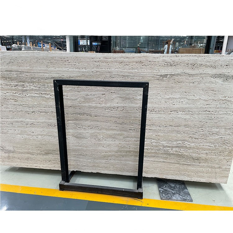Natural White Travertine Stone Onyx Floor Wall Slabs for Decoration