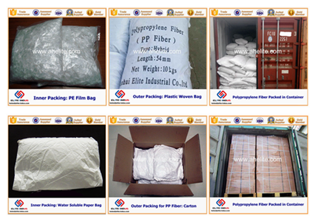 Concrete Fiber Reinforcement PP Monofilament Microfiber