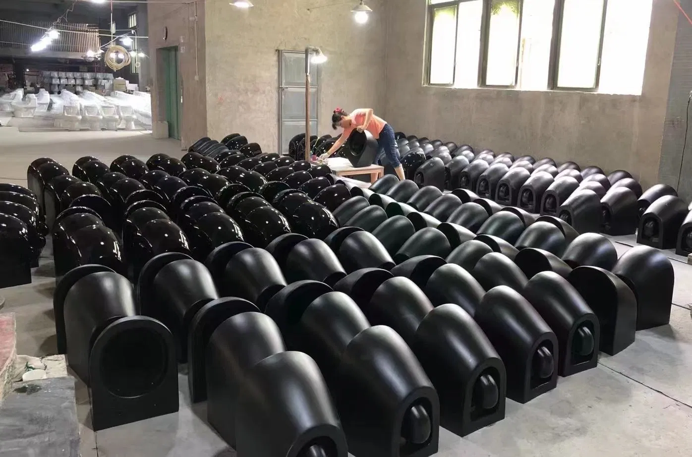 Matte Black Rimless Wall Mounted Toilet