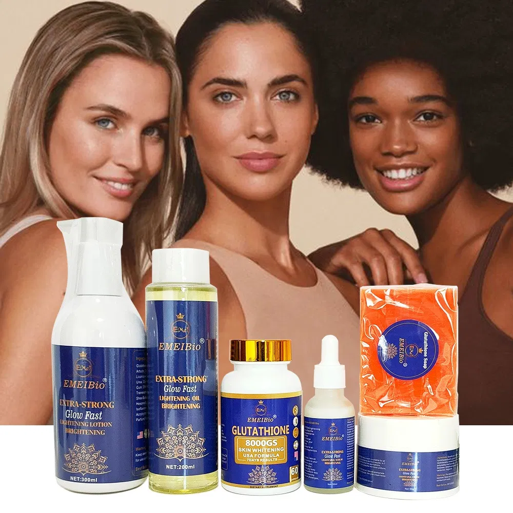 High Quality Glutathione Skin Brightening Product Anti Aging Blackboard Removing Skincare Double Glutathione Set