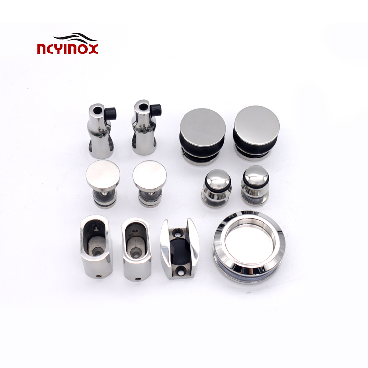 Style Shower Frameless Sliding Door Systems Corner Sliding System Folding Glass Door Hardware Accessories for Bathroom