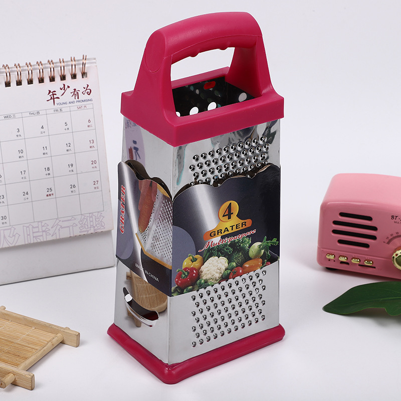 4-сторонняя кухонная тёрка из дерева для овощей и сыра