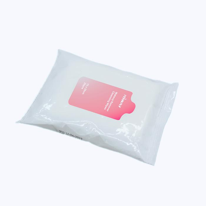 Private Label Biodegradable Makeup Remover Cleansing Face Wet Wipes