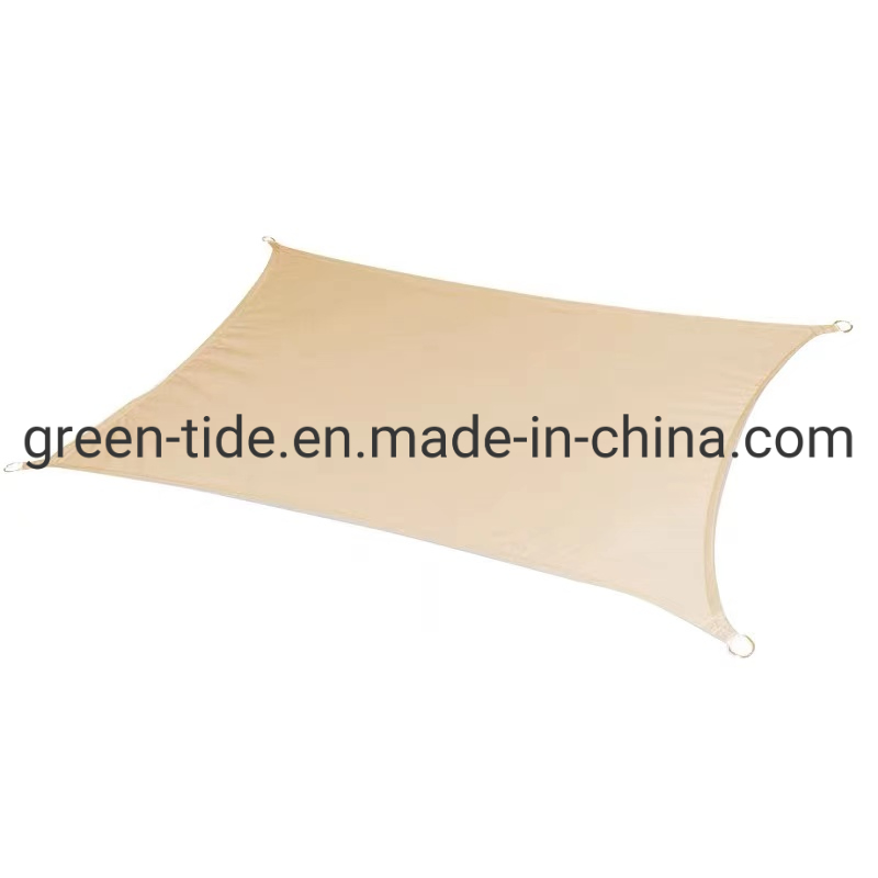 UV Protection Awning Waterproof Sunshade Net Sail for Swimming Pool Home Garden