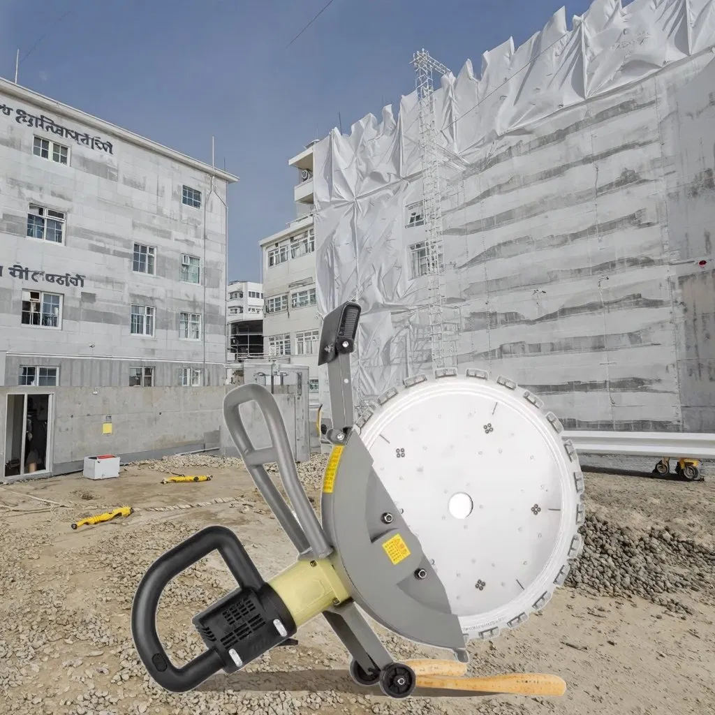 Glgw 5000W Ring Cutter Brick Wall Cutting Machine High-Power Wall Chaser Machine Ring Saw