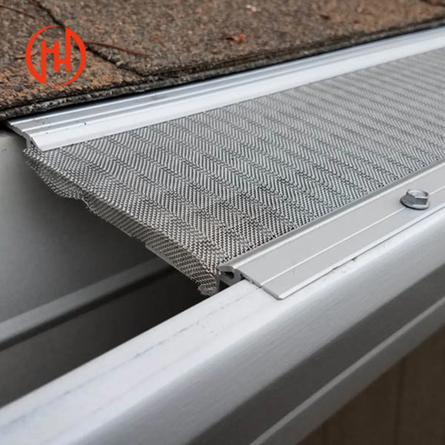 OEM Gutter Guard Leaf Filter Aluminum Leaf Filter Gutter Guards