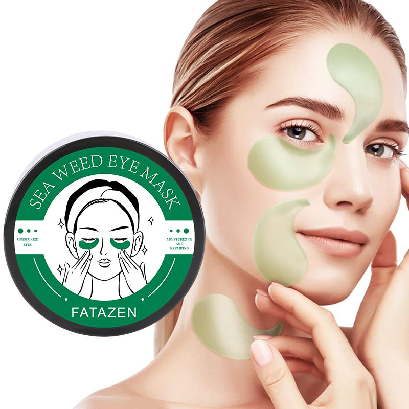 Oemmultifunction Refreshing Smooth Foreheadneck Eye Mask Natural Green Tea Patch Under Eyes Moisturizing Anti Wrinkle Eye Mask