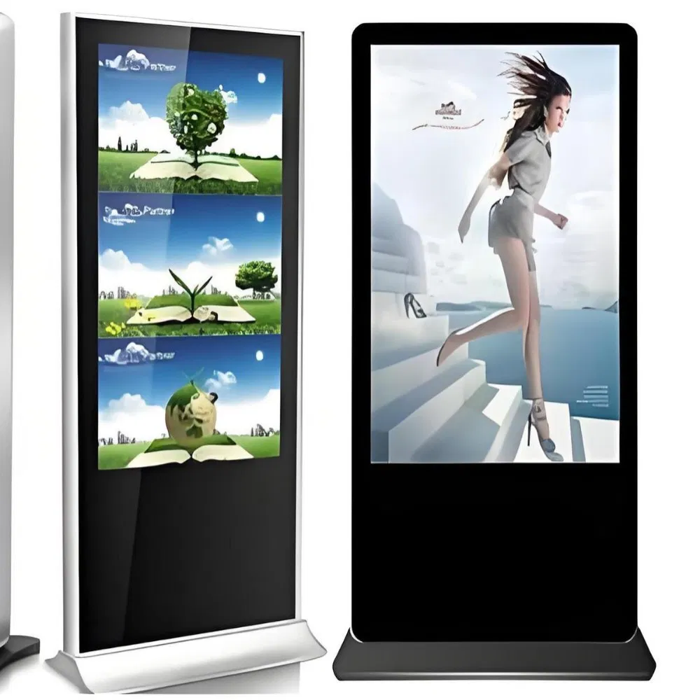 Двусторонний LCD-монитор высокой яркости для рекламы