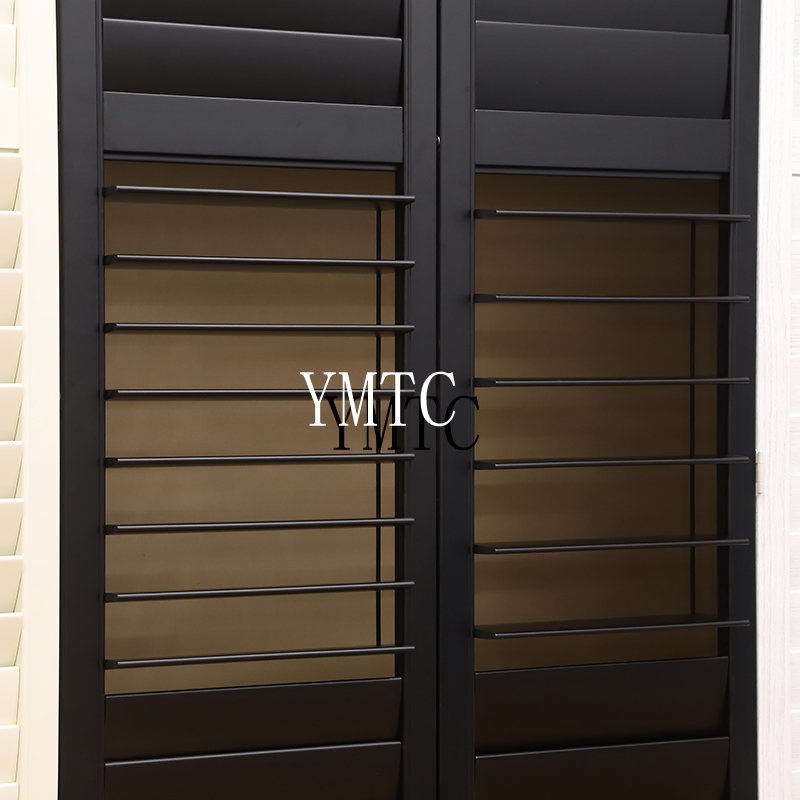 High Quality Shutters China Direct Supply by-Pass Track Sliding Shutters