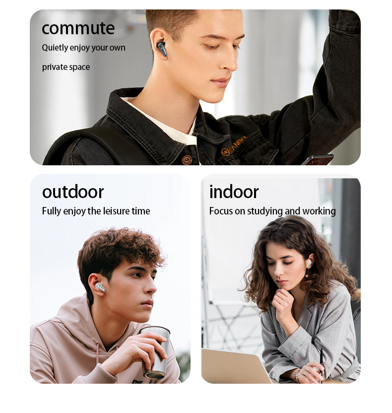 Наушники TWS Glorytech с шумоподавлением