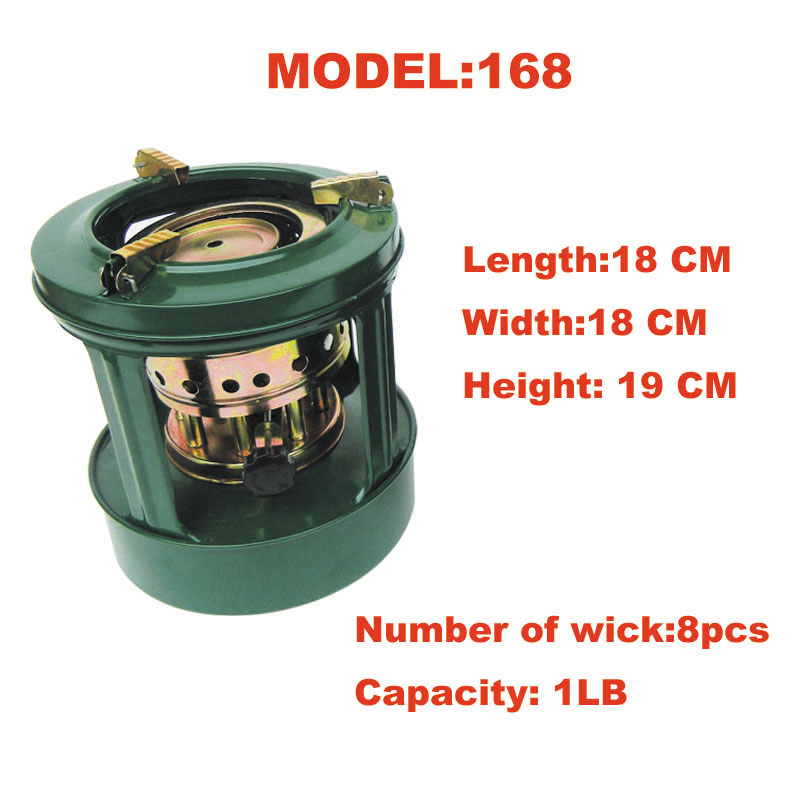 Model 168 138 Green Kerosene Cooking Stove for African Market