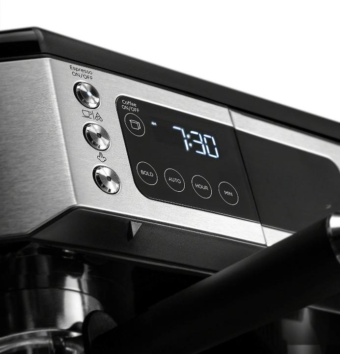 Great Quality Glass All-in-One Combination Espresso Coffee Pot Maker Machine