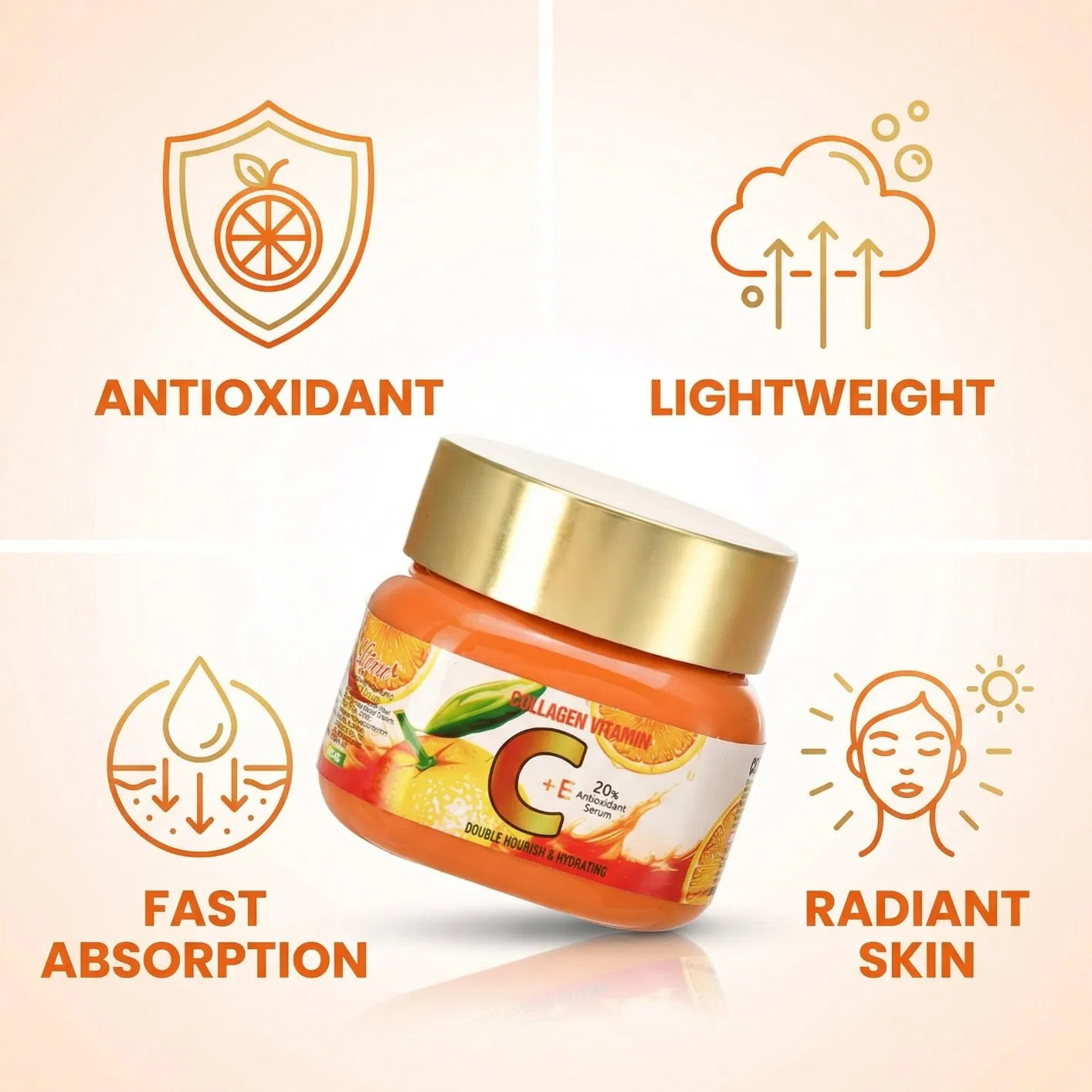 Liru Private Label Professional Skin Care Firming Anti Wrinkle Moisturizing Face Cream
