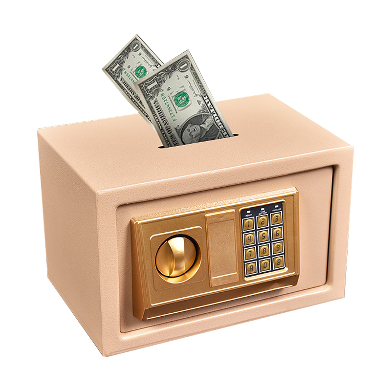 Wall Mounted Hidden Small Smart Hotel Safe Box with Key for Sale