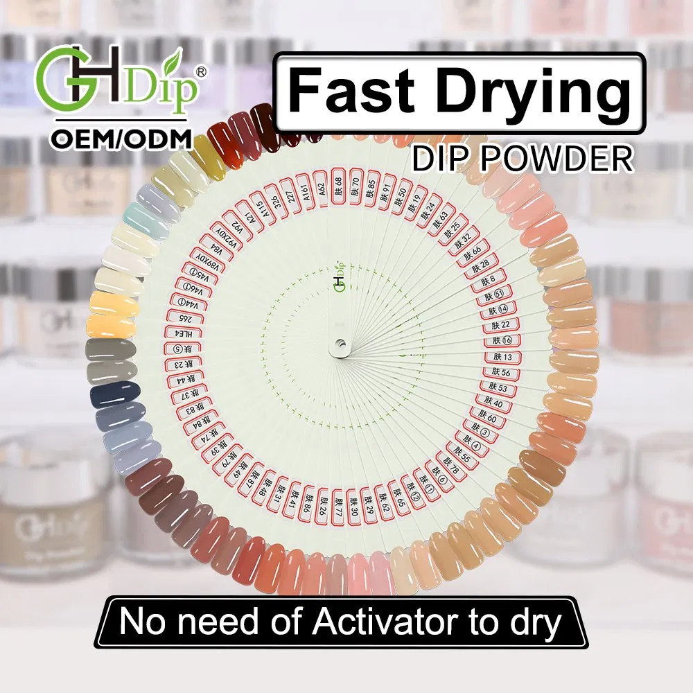 Custom 2000 Colors Acrylic Nail Dipping Powder