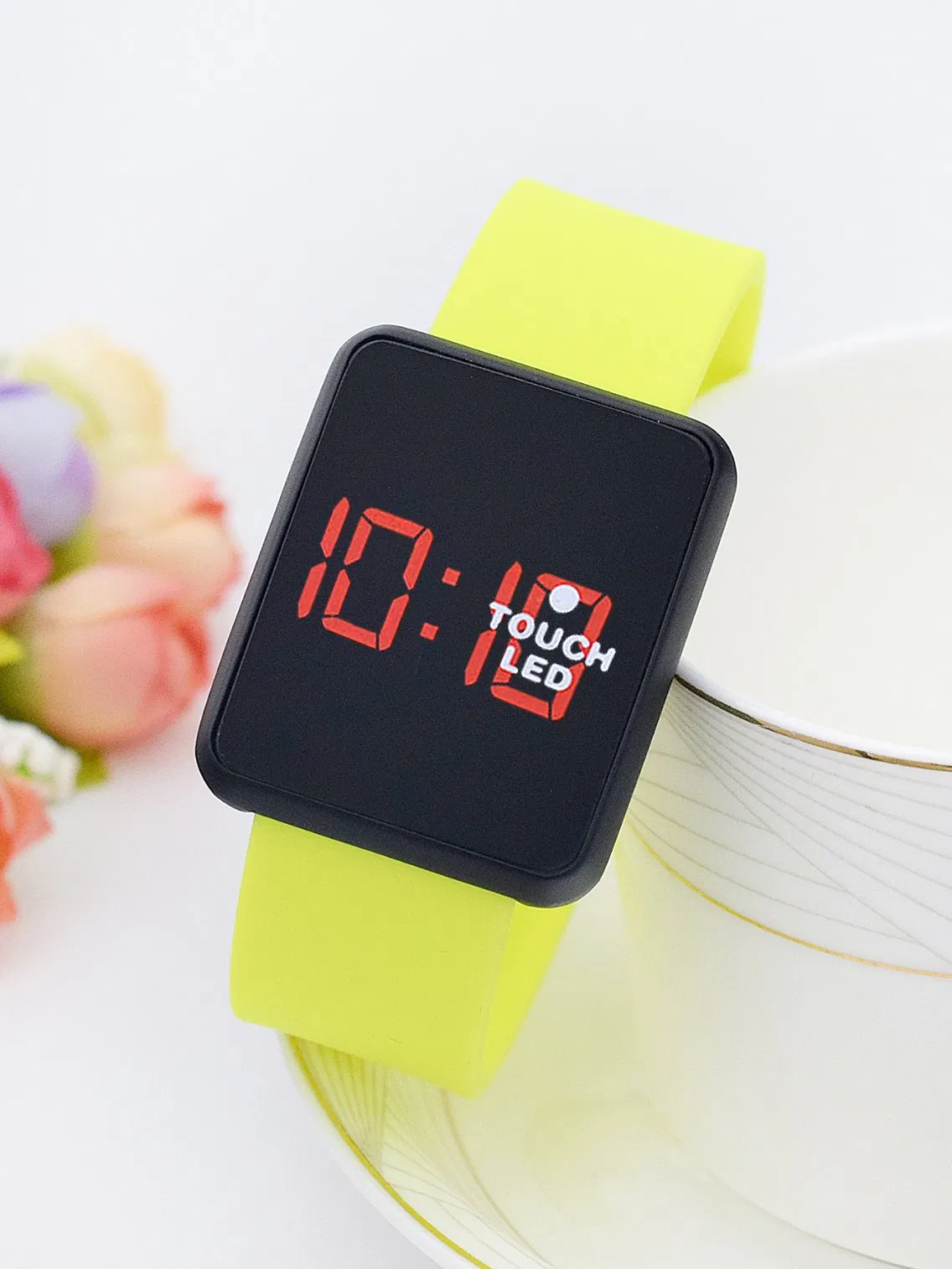LCD Smart Touch LED Watches Promotional Apple Watch Strap Interchangble Gift Watch Set Cheap Price Stock Watch