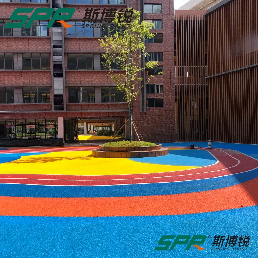 a UV-Stable Asphalt Pavement Floor for High Solar Radiation Areas