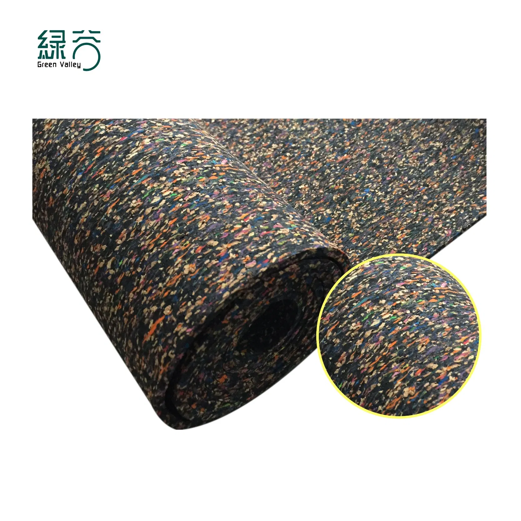 Absorbing Underlayment Reduce Noise Rubber Flooring Sound Insulation Pad for Wood or Marble Floor